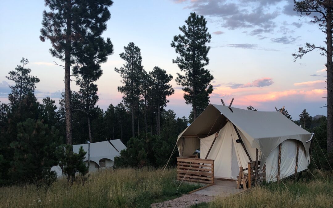 Glamping, Storms and Promises